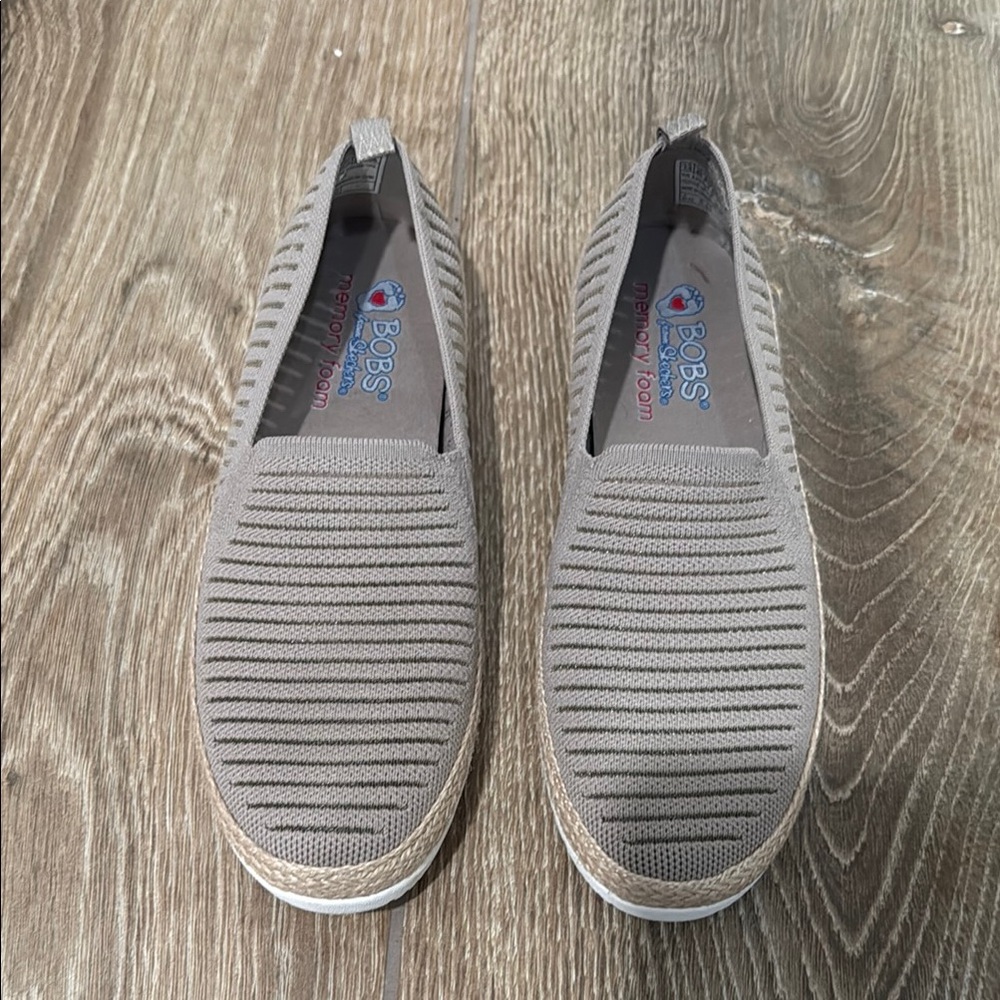 Skechers Tan Loafers Slip-Ons Casual Comfort